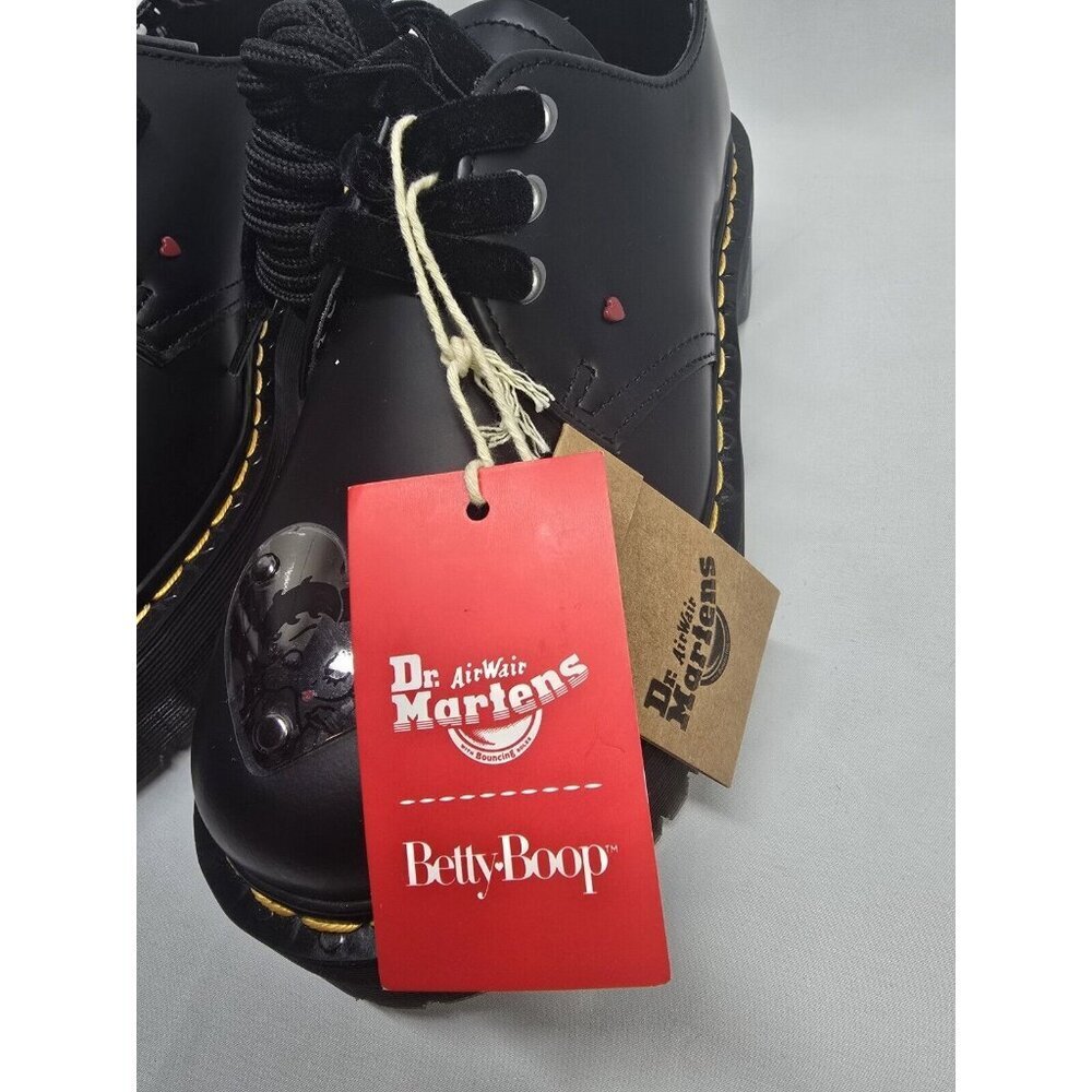 Dr.Martens Betty boop 1461 Quad Platform UK 5 Womens USA SIZE 7- New Without Box - Picture 2 of 16